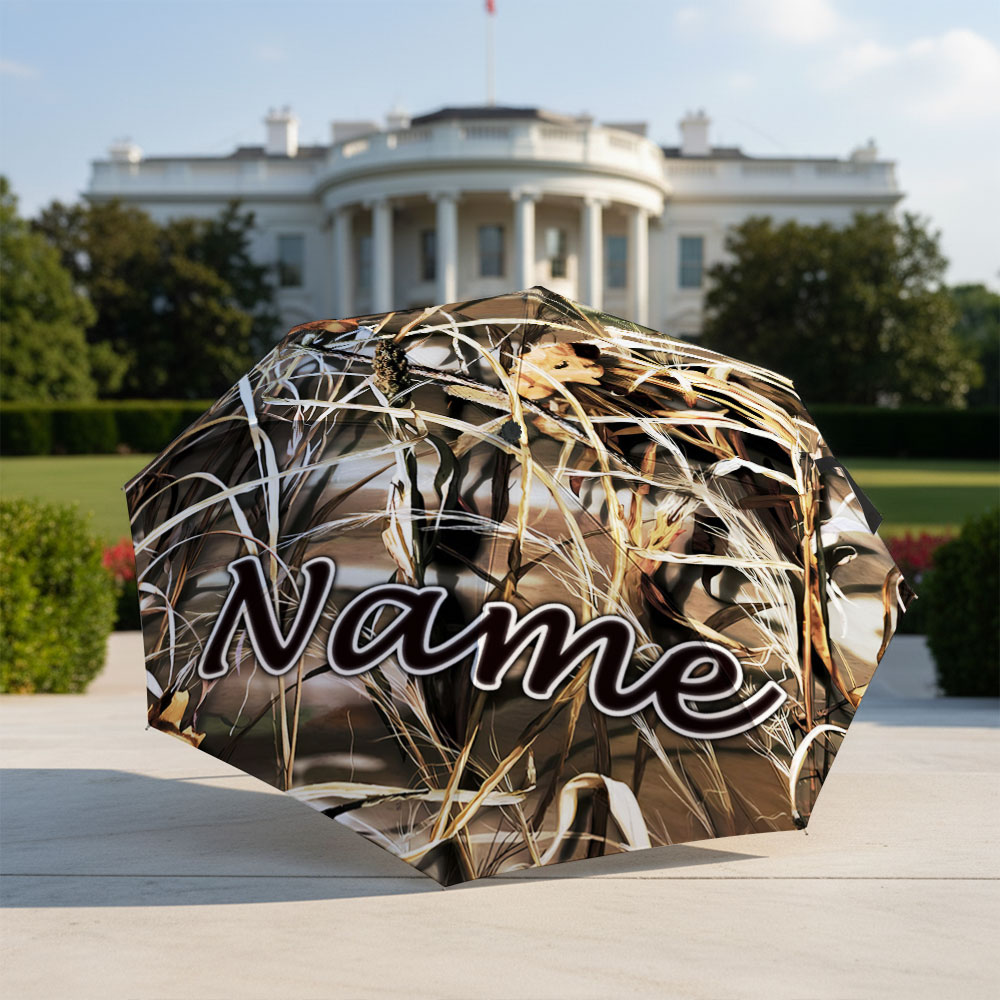 Outdoor Hunting Names - Custom Name umbrella, Camouflage Outdoor Hunting