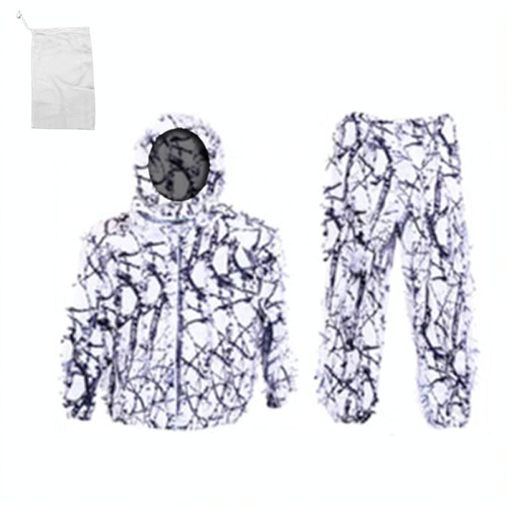Outdoor Hunting Outfit - Lightweight 3D Leaf Ghillie Cloak Breathable