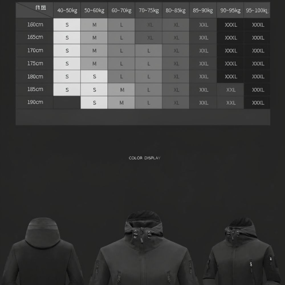 Outdoor Hunting Outfit - Camouflage Tactical Softshell Suit Waterproof Thermal