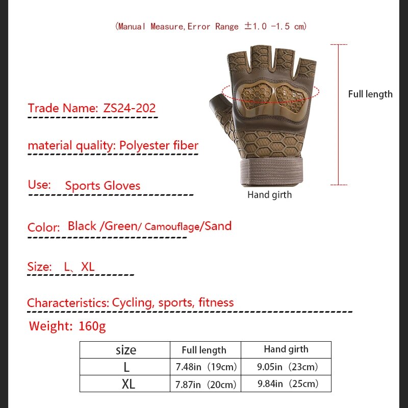 Outdoor Tactical Gloves Sport  - Outdoor Hunting Names recension och pris