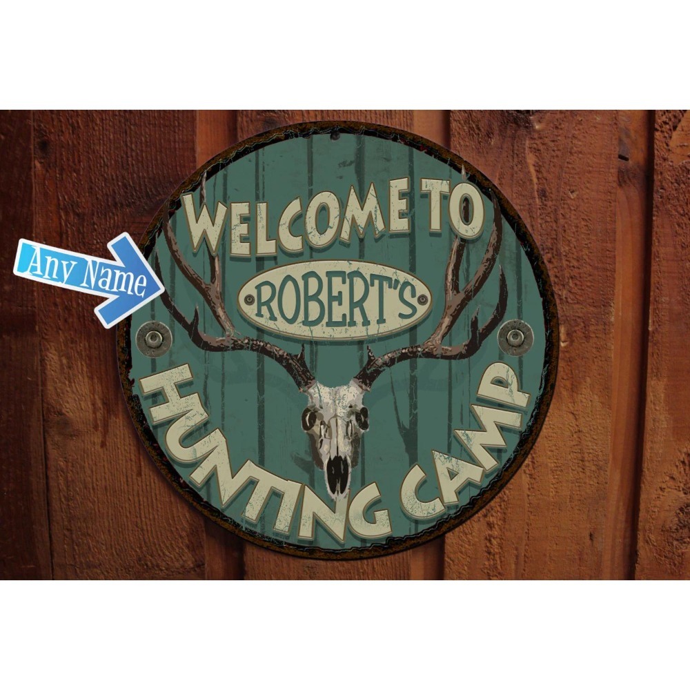 1pc Customizable Round Hunting - Outdoor Hunting Names recension och pris
