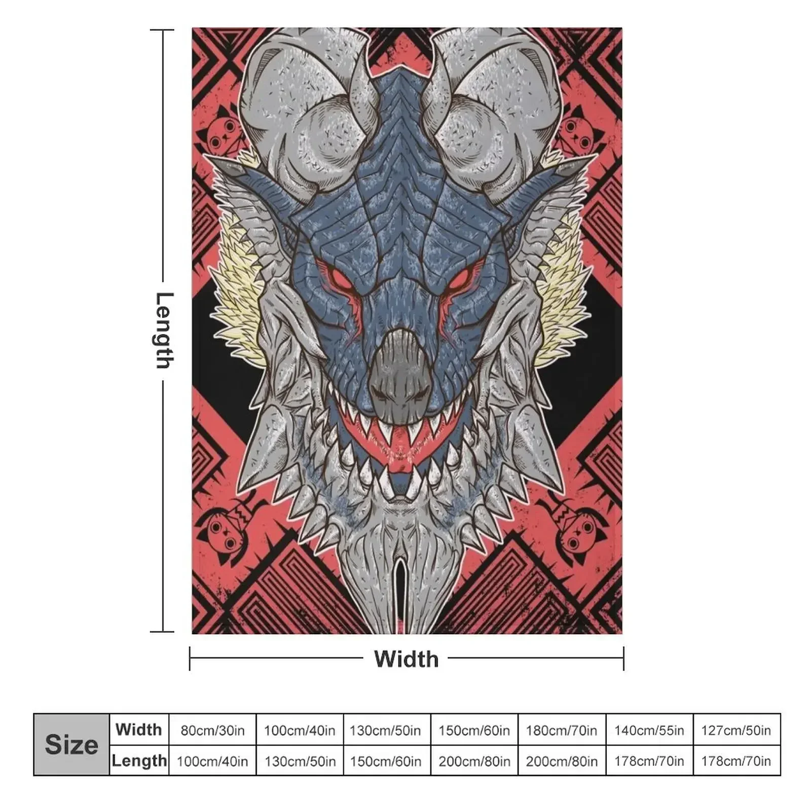 Hunting Club: Stygian Zinogre  - Outdoor Hunting Blanket recension och pris