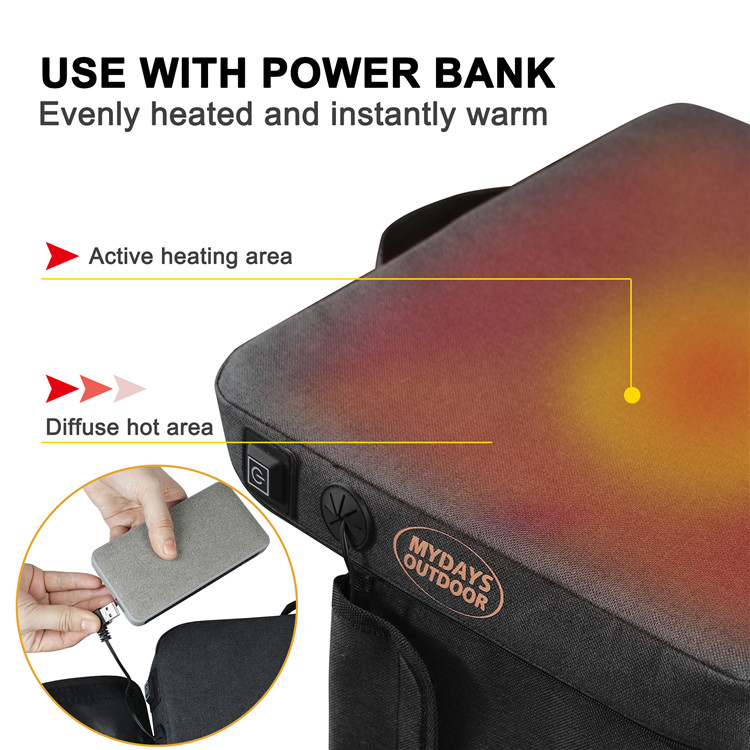 Portable Waterproof USB Outdoo - Hunting Outdoor Mat recension och pris
