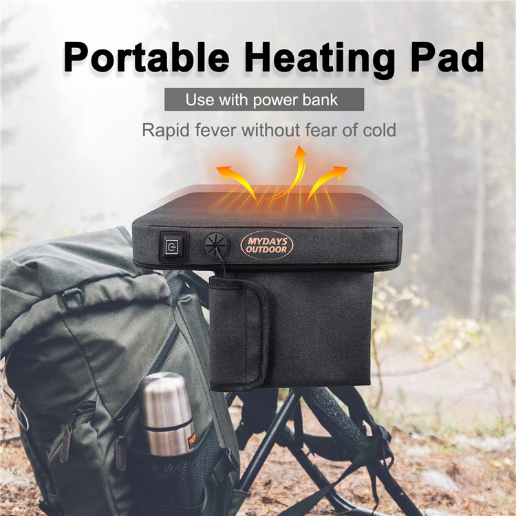 Portable Waterproof USB Outdoo - Hunting Outdoor Mat recension och pris