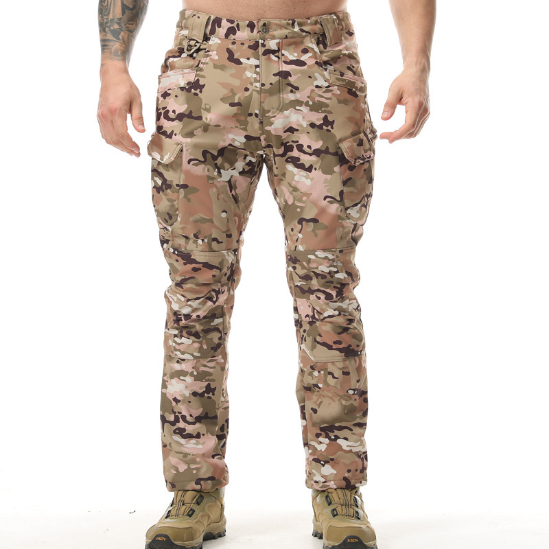 Men Fleece Lined Softshell Tac - Hunting Outdoor Pants recension och pris