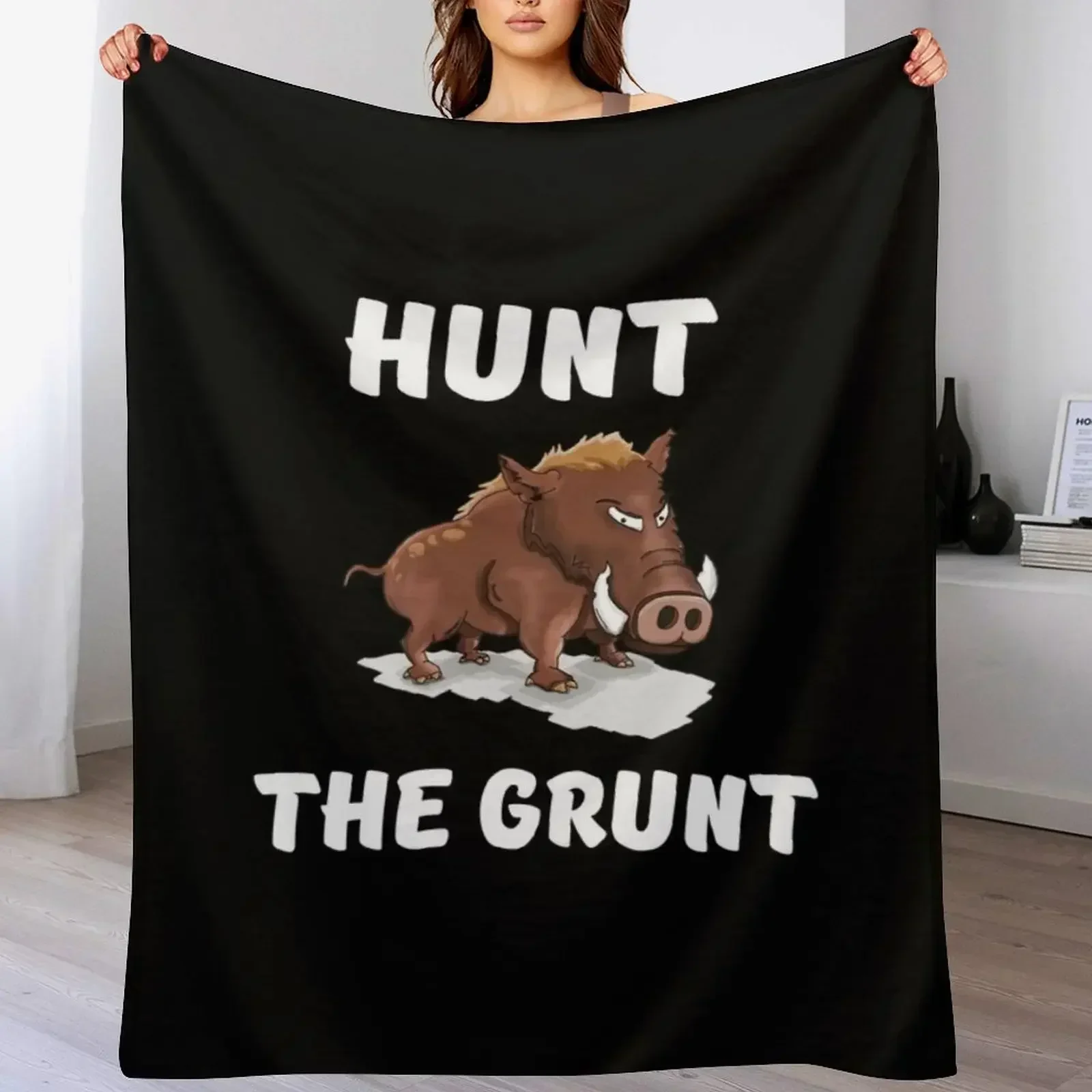 Hunt the grunt. Hog hunting pi - Outdoor Hunting Blanket recension och pris