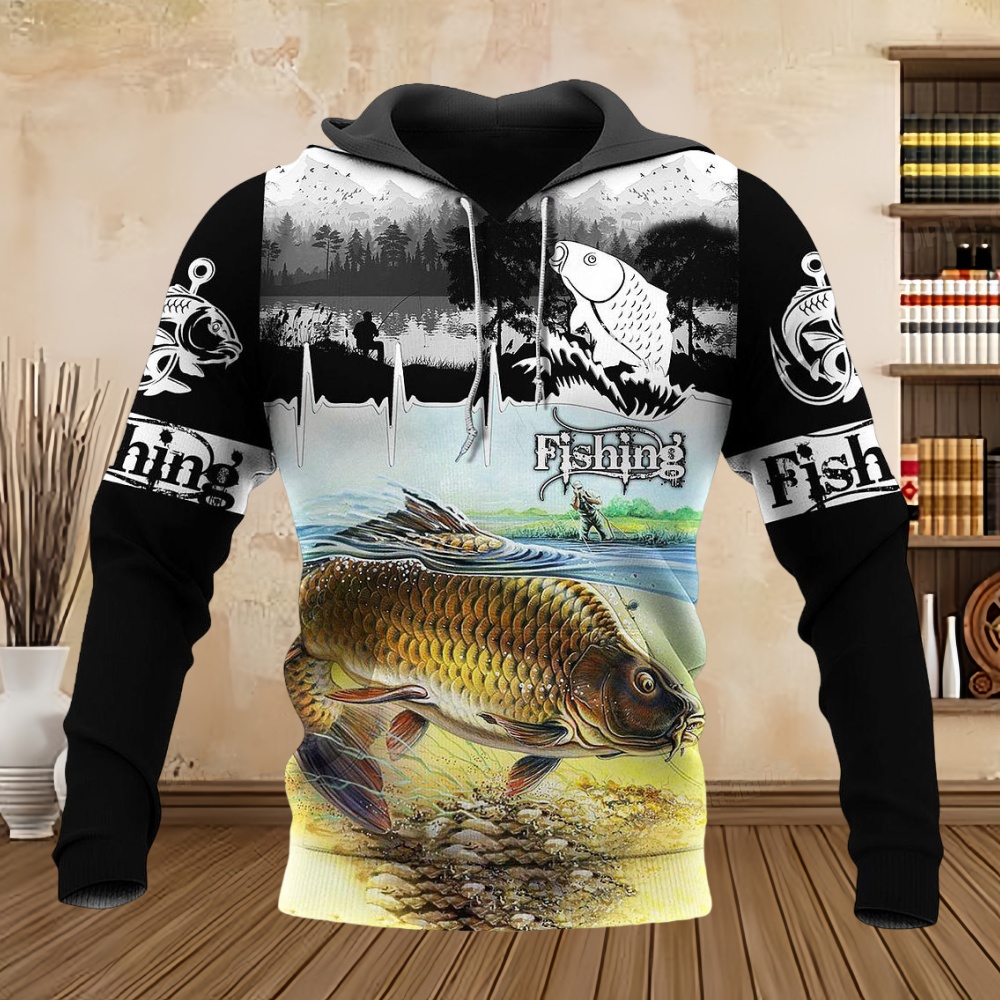 Wild Fishing Print 3D Casual H - Wildman Hunting & Outdoor Polokwane Photos recension och pris